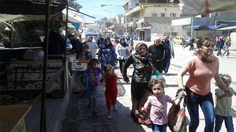 Li Qamişlo dengê guleyan navenda bajêr ji xelkê vala kir